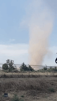Dust Devil Spotted in Mexico's Southeast