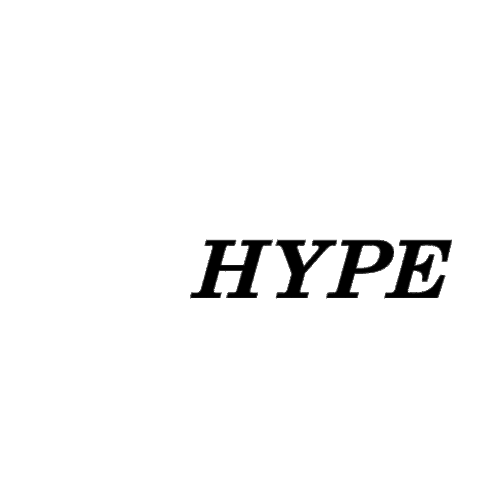 Hype clothing Sticker