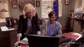 Amy Poehler Cringe GIF by Parks and Recreation