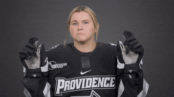 Hockey Ashley GIF by Providence Friars