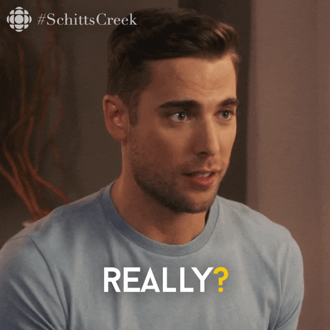 Are You Sure Schitts Creek GIF by CBC