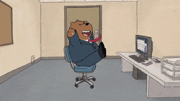 oficina trabajar GIF by Cartoon Network EMEA