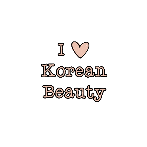 Korean Beauty Love Sticker by Nudie Glow