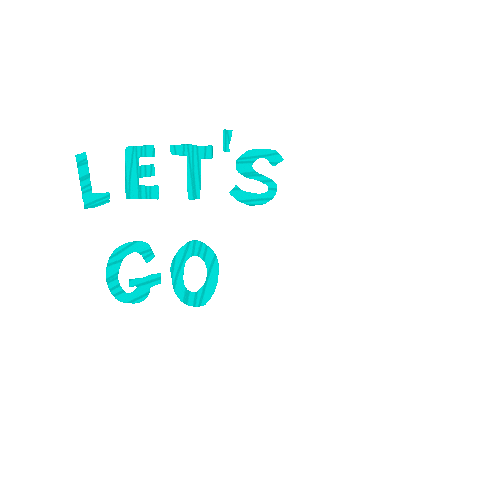 Lets Go Sticker