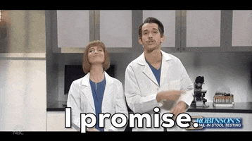 Snl I Promise GIF by Saturday Night Live