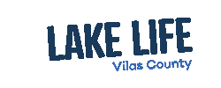 Lake Life Sticker by Vilas County, Wisconsin