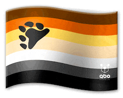 Bear Flag Pride GIF