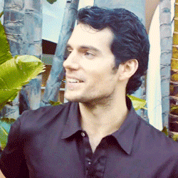henry cavill smiling GIF