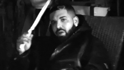 Drake Knife GIF by HipHopDX - Find & Share on GIPHY