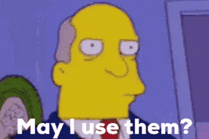 May I Use Them GIF