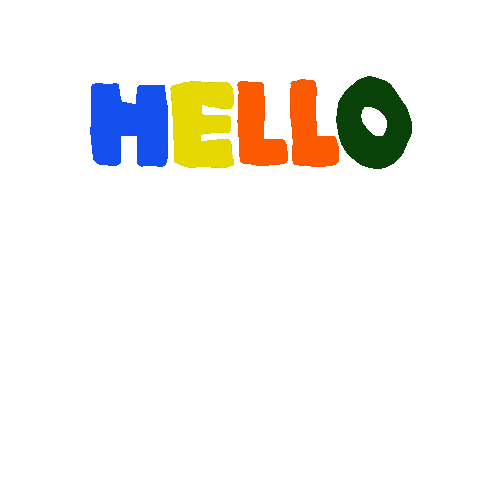 Hello Sticker