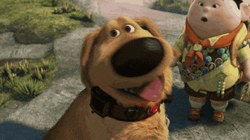 up shame cone of dug, black # # gif, black up disneys dug up gif # disneys