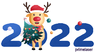 Merry Christmas Sticker by Primelaser