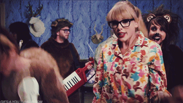 Image result for never taylor gif