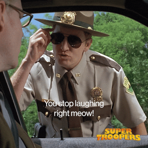 Super Troopers Meow GIF by Searchlight Pictures