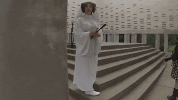 bubblesgal0re disney star wars cosplay photoshoot GIF