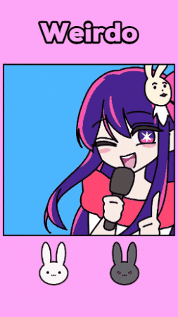 Rabbit Hole Weirdo GIF