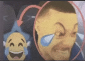 Flight Laugh Emoji GIF