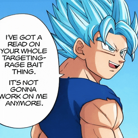 Super Saiyan Blue Goku Smile GIF