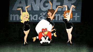 melonnelom looney tunes yosemite sam backup singers looney tunes show GIF