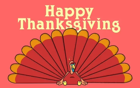 Thanksgiving Turkey GIF by Jason Clarke