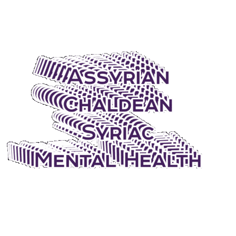 Assyrian Chaldean Syriac Mental Health Sticker