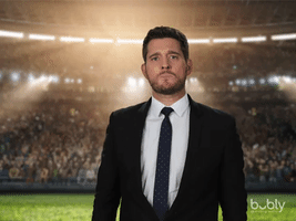 Michael Buble Touchdown GIF by bubly