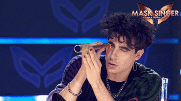 Javier Calvo Reaction GIF by Mask Singer A3
