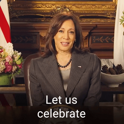 Excited Kamala Harris GIF by The Democrats