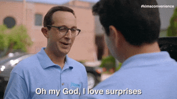 excited oh my god GIF by Kim's Convenience