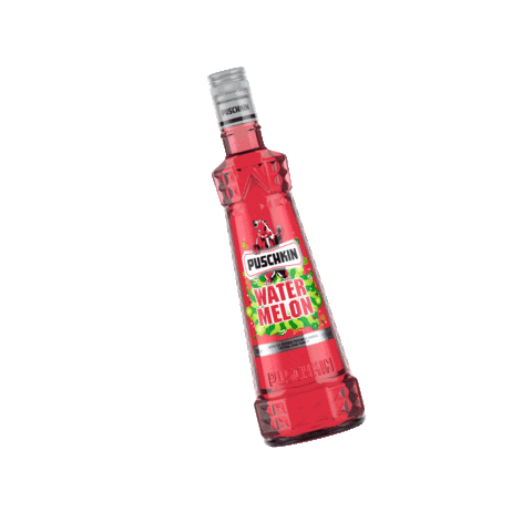 Puschkin Vodka Sticker