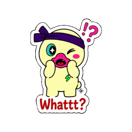 No Way What Sticker by Wacky Rogues
