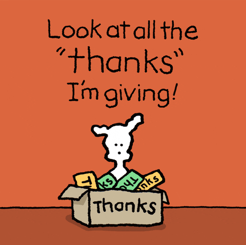 Give Thanks Happy Thanksgiving GIF by Chippy the Dog
