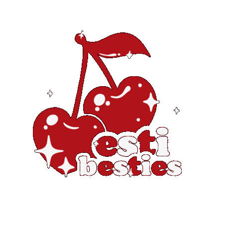 Cherry Esthetician Sticker by The Naked Pineapple