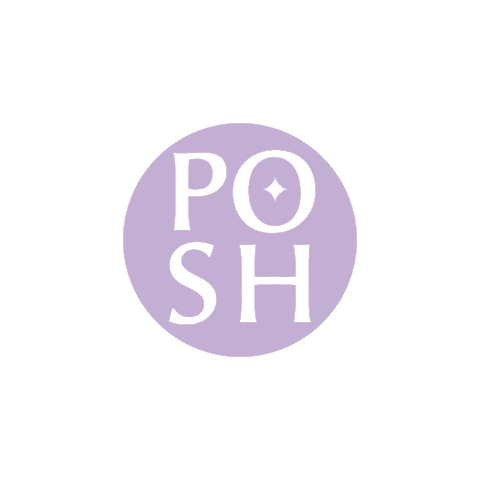 Posh KC Blow Dry Bar Sticker