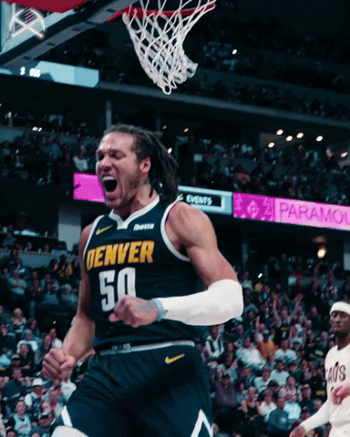 Yell Lets Go GIF by Denver Nuggets