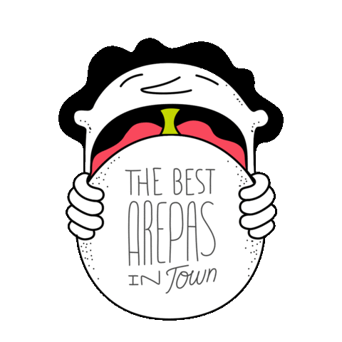 Venezuelan Food Samanlovers Sticker by Saman Arepas