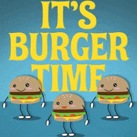 Burger Time Summer GIF by evite