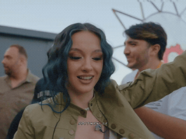 Manifest Blue Hair GIF