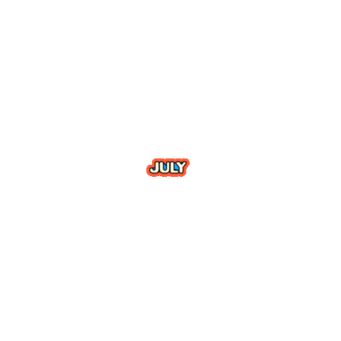 First Of The Month Summer Sticker