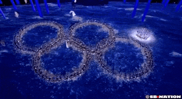 Winter Olympics Ring GIF by SB Nation
