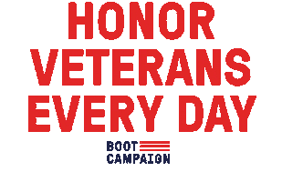 Veterans Vets Sticker by Boot Campaign