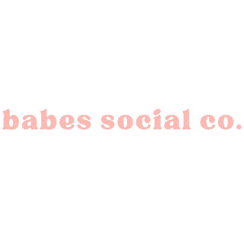 Babes Social Co. Sticker