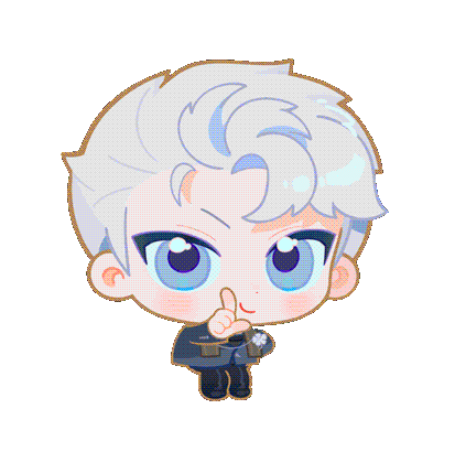 Pop Up Wink Sticker by Silent Whispers