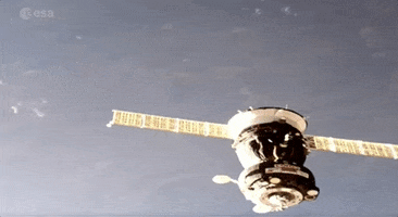 docking space science GIF by European Space Agency - ESA