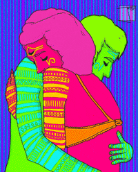 psychedelic love gif