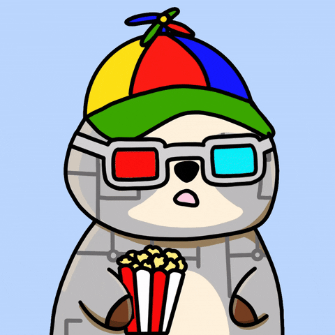 Party Popcorn GIF