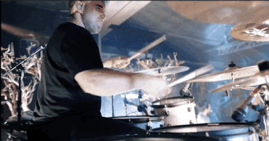 concert drumming GIF by Mayday Parade