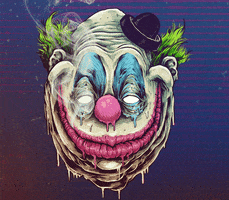 clown vape GIF by Bad Drip Labs