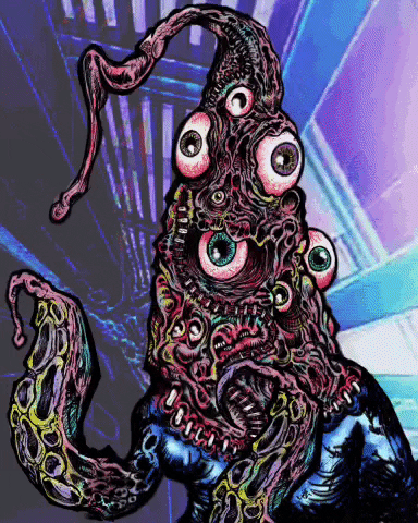 osirisorion space squid osirisorion calamari GIF